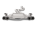 Akrapovic 2016-17 BMW M2 F87 (Excludes M2 Competition) Evolution Line Titanium Cat Back Exhaust System with Carbon Tips. - MGC Suspensions
