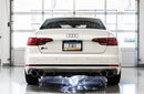 AWE Non-Resonated Touring Exhaust w/4" Chrome Tips 2018-24 Audi S5 Sportback