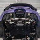 Fabspeed Titanium Valvetronic X-Pipe Exhaust 2022+ Porsche Cayman GT4 RS
