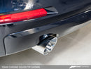 AWE Touring Exhaust & Mid Pipe w/4" Chrome Tip 2013-18 BMW 320i F30