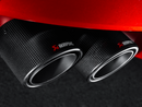 Akrapovic Carbon Fiber Exhaust Tips 2011-17 BMW M5 F10