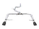 AWE Track Exhaust w/4" Black Tips 2018-21 Volkswagen Mk7 Jetta GLI