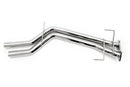 Fabspeed Secondary Bypass Pipes 2008-10 Porsche Cayenne V6 957