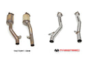 Fabspeed Secondary Link Pipes 2015-18 Porsche Cayenne Turbo/S 958.2