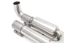 Fabspeed Center Muffler Bypass X-Pipe 2017-19 Porsche 911 Carrera 991.2 (w/o PSE)