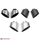 Fabspeed Oval Exhaust Tips 1996-97 Porsche 911 Turbo 993
