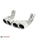 Fabspeed Quad Exhaust Tips 2002-04 Porsche 911 Carrera/GT3 996