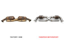 Fabspeed Sport Catalytic Converter X-Pipe 1999-2004 Porsche 911 Carrera (996)