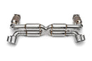 Fabspeed 70mm Supersport X-Pipe Exhaust 2001-04 Porsche 911 GT2 996