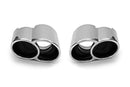 Fabspeed X-50 Style Exhaust Tips 2000-05 Porsche 911 Turbo 996