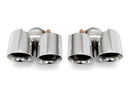 Fabspeed Quad Exhaust Tips 2005-08 Porsche 911 Carrera 997 (Non-PSE)