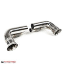 Fabspeed Side Muffler Bypass Pipes 2006-09 Porsche 911 GT3/RS 997