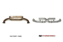Fabspeed Center Muffler Bypass X-Pipe 2009-12 Porsche 911 Carrera (997.2)