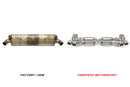 Fabspeed Supersport X-Pipe Exhaust 2010-12 Porsche 911 Turbo/S 997.2