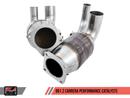 AWE SwitchPath Exhaust w/4" Black Tips 2017-19 Porsche 911 Carrera/S (w/PSE) 991.2