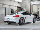 AWE Performance Exhaust w/4" Chrome Tips 2013-16 Porsche 981 Boxster/Cayman