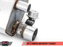 AWE SwitchPath Exhaust w/4" Chrome Tips 2017-19 Porsche 911 Carrera/S (w/PSE) 991.2