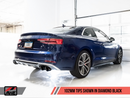 AWE Tuning 2018-21 Audi S5 Coupe 3.0T (B9) Track Edition Exhaust System with 102mm Diamond Black Tips-MGC Suspensions