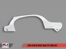AWE Tuning BMW F3X 328i M Sport Quad Tip Marking Template - MGC Suspensions