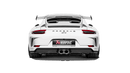 Akrapovic 2018-19 Porsche 911 GT3 (991.2) Race Line Titanium Exhaust System with Tips & Carbon Fiber Diffuser
