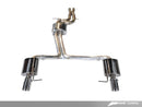 AWE Tuning Audi C7 A7 3.0T Touring Edition Exhaust - Dual Outlet Diamond Black Tips - MGC Suspensions