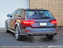 AWE Tuning Audi B8.5 All Road Touring Edition Exhaust - Dual Outlet Polished Silver Tips - MGC Suspensions