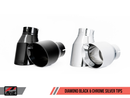 AWE Tuning BMW F22 M235i / M240i Touring Edition Axle-Back Exhaust - Chrome Silver Tips (90mm) - MGC Suspensions