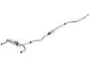 Borla 12-16 BMW 335i / 435i Atak Cat back SS Exhaust. 3.5 Inch Tips-Single Rolled - MGC Suspensions