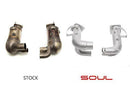 SOUL Performance Porsche 991.2 Carrera (with Porsche Sport Exhaust) Cat Bypass Pipes - MGC Suspensions