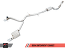 AWE Tuning Audi B9 A4 SwitchPath Exhaust Dual Outlet - Diamond Black Tips (Includes DP and Remote) - MGC Suspensions