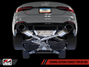 AWE Tuning 2018-19 Audi RS5 (B9) Touring Edition Exhaust System with Diamond Black RS Style Tips-MGC Suspensions