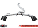 AWE Tuning 2017-19 Audi RS3 Track Edition Exhaust with 180mm Diamond Black RS Style Tips-MGC Suspensions