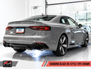 AWE Tuning 2018-19 Audi RS5 Coupe (B9) Track Edition Exhaust System with Diamond Black RS-Style Tips-MGC Suspensions