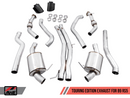 AWE Tuning 2018-19 Audi RS5 (B9) Touring Edition Exhaust System with Diamond Black RS Style Tips-MGC Suspensions