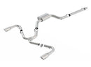 Borla 2018 Volkswagen GTI (MK7.5) 2.0T AT/MT SS S-Type Catback Exhaust w/Stainless Brushed Tips - MGC Suspensions