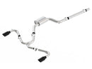 Borla 15-17 Volkswagen GTI (MK7) 2.0T AT/MT SS S-Type Catback Exhaust w/Black Chrome Tips - MGC Suspensions