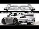 SOUL Competition X-Pipe Exhaust System 2006-09 Porsche 997.1 Turbo