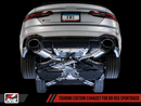 AWE Tuning 2019 Audi RS5 Sportback B9 Touring Edition Exhaust System with Diamond Black RS Style Tips. (Resonated for Performance Catalyst)-MGC Suspensions