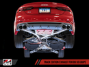 AWE Tuning Audi S5 Coupe 3.0T (B9) Track Edition Exhaust System with 90mm Diamond Black Tips-MGC Suspensions
