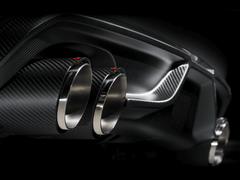 Akrapovic Rear Carbon Fiber Diffuser (Matte) 2015-18 BMW X5M F85