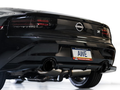 AWE Touring Edition Exhaust w/ 5" Black Tips 2023 Nissan Z