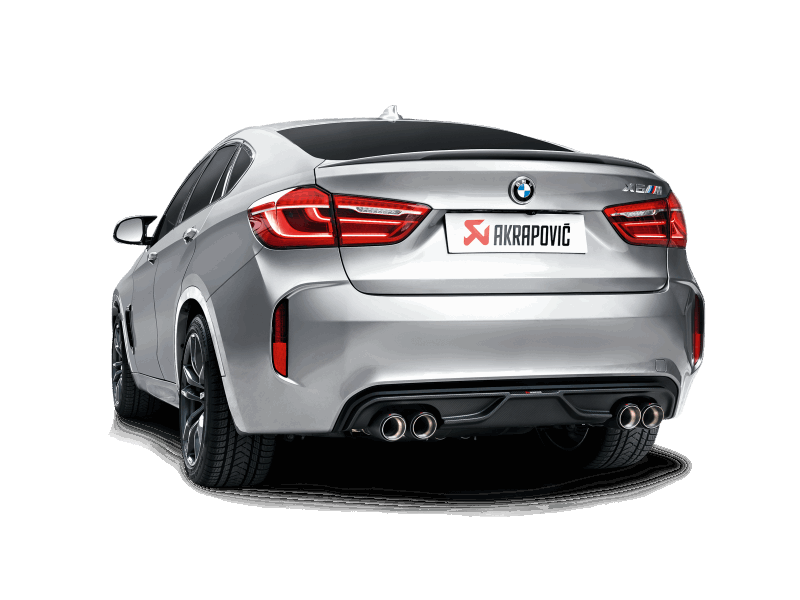 Akrapovic 2015-17 BMW X5M (F85) Rear Carbon Fiber Diffuser in Matte Black - MGC Suspensions