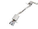 AWE Track Exhaust w/3.5" Chrome Tips 2009-14 Volkswagen Mk6 Jetta 1.4T