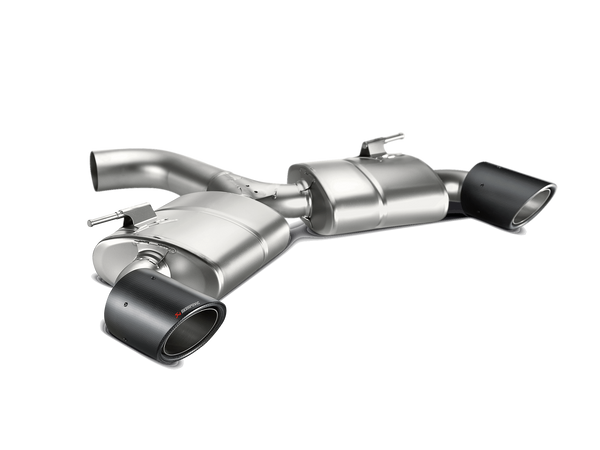 Akrapovic Slip-On Titanium Exhaust w/Carbon Fiber Tips 2017+ Volkswagen Golf GTI Mk7