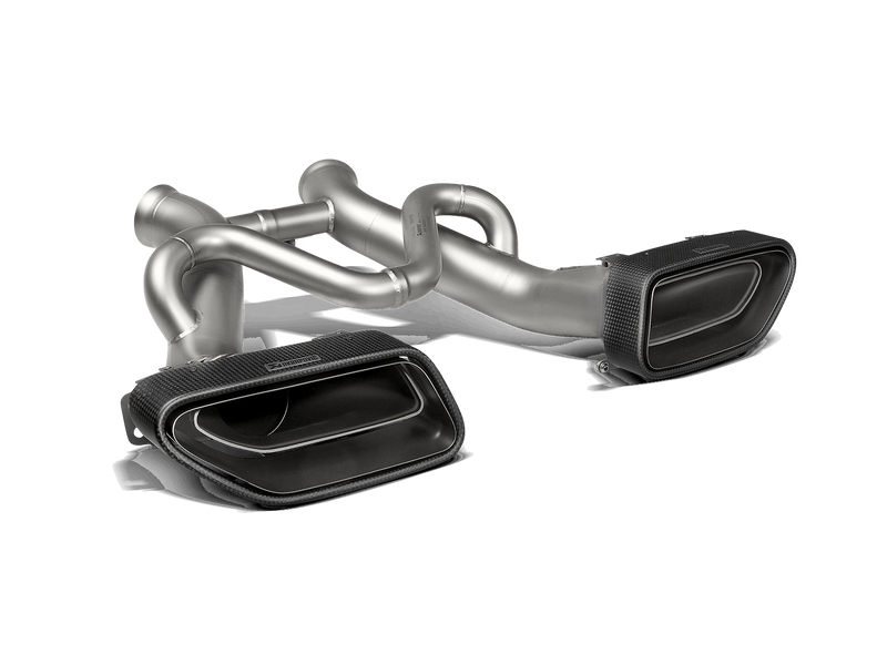 Akrapovic Slip-On Titanium Exhaust w/Carbon Tips 2014-19 McLaren 650S