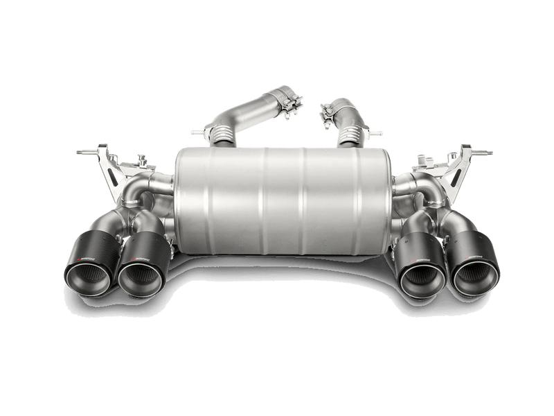 Akrapovic Slip-On Titanium Exhaust w/Carbon Tips 2014-17 BMW M3 F80