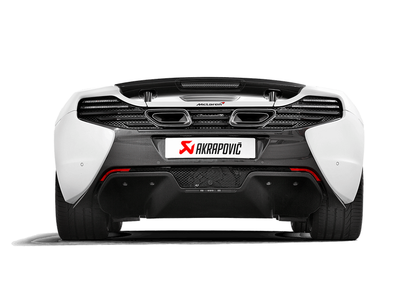 Akrapovic Slip-On Titanium Exhaust w/Carbon Tips 2014-19 McLaren 650S