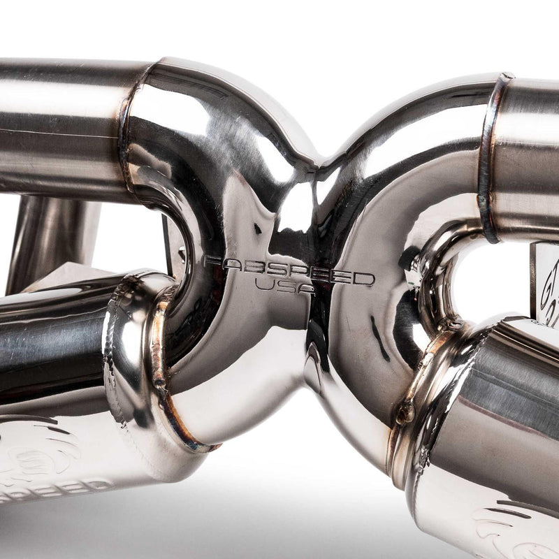 Fabspeed Valvetronic X-Pipe Exhaust 2022+ Porsche Cayman GT4 RS