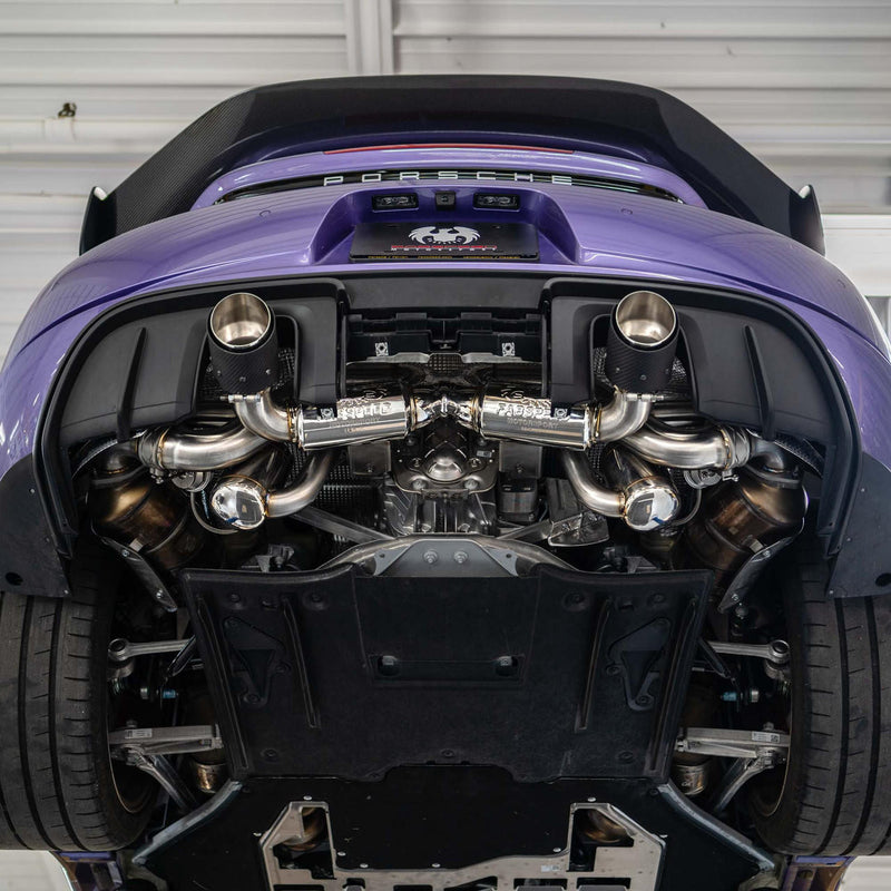 Fabspeed Valvetronic X-Pipe Exhaust 2022+ Porsche Cayman GT4 RS