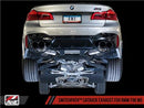 AWE SwitchPath Cat-Back Exhaust w/4" Chrome Tips 2018-23 BMW M5 F90